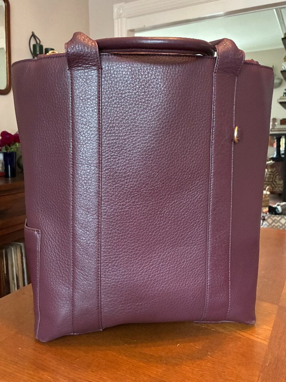 Dagne Dover - Charlie Tote - Oxblood - Leather